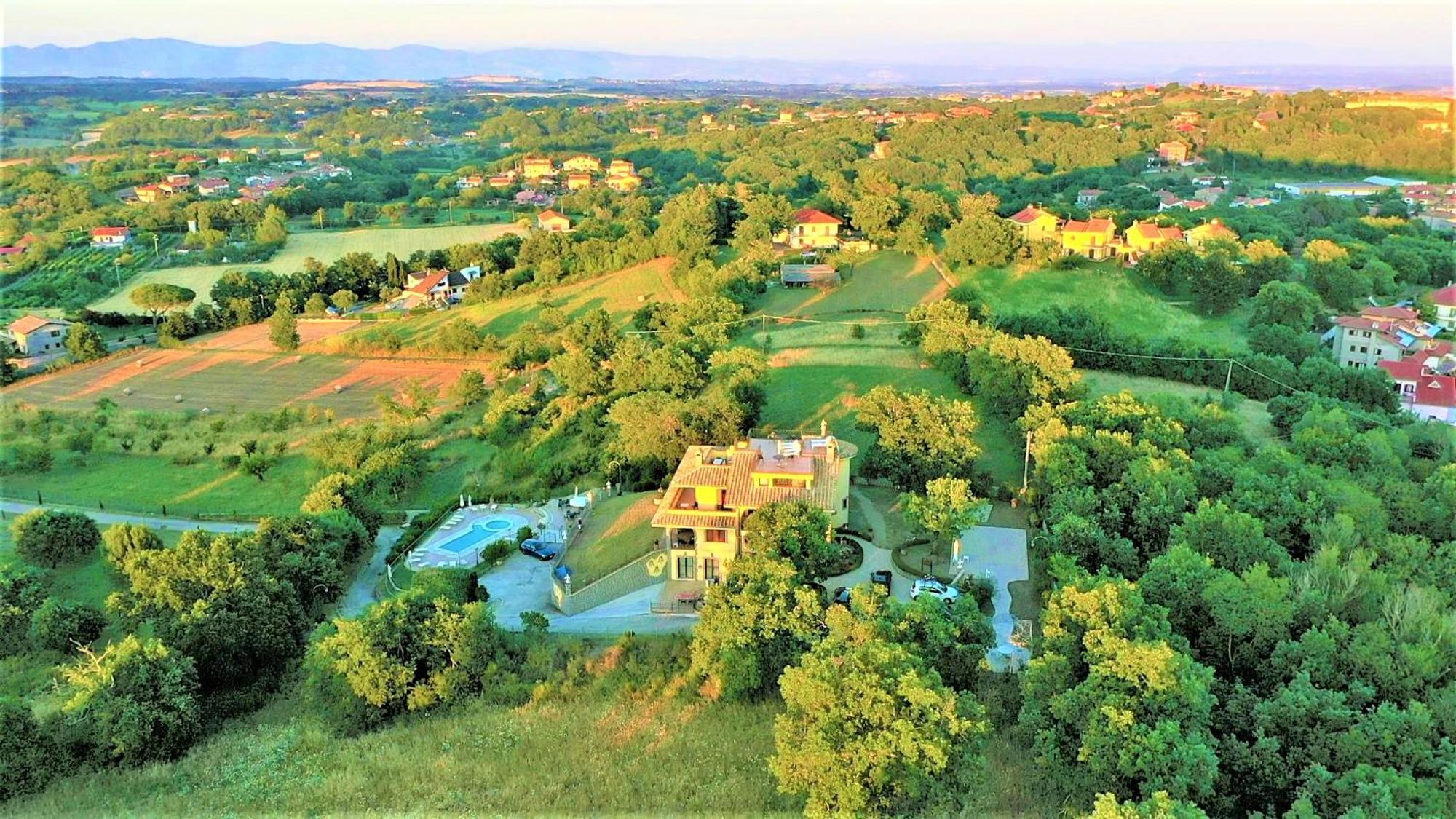 I Gigli Del Belvedere Монтефьясконе Экстерьер фото
